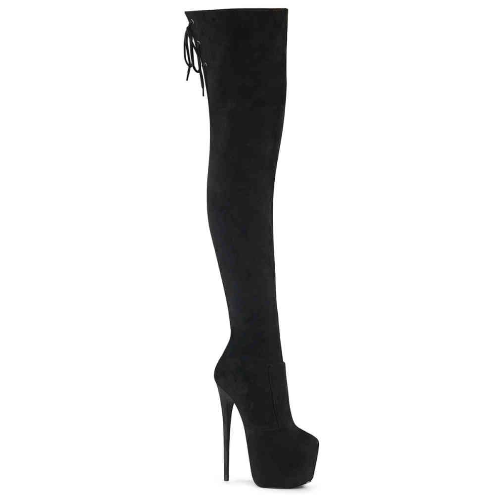 Pleaser - JUBILANT3007FS Bottes cuissardes à plateforme - Noir Product image